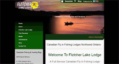 Desktop Screenshot of fletcherlake.com